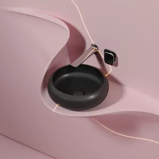 Раковина Ceramica Nova Element CN6050MB 36см чёрный матовый